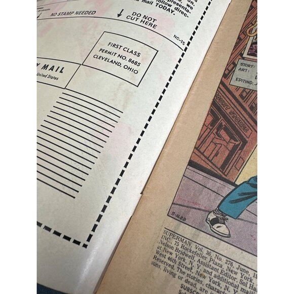 DC Comics Superman Comic #276 June 1974 Vintage Captain Thunder Bagged Boarded - Picture 5 of 6